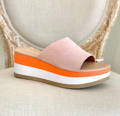 Rose One Strap Wedge