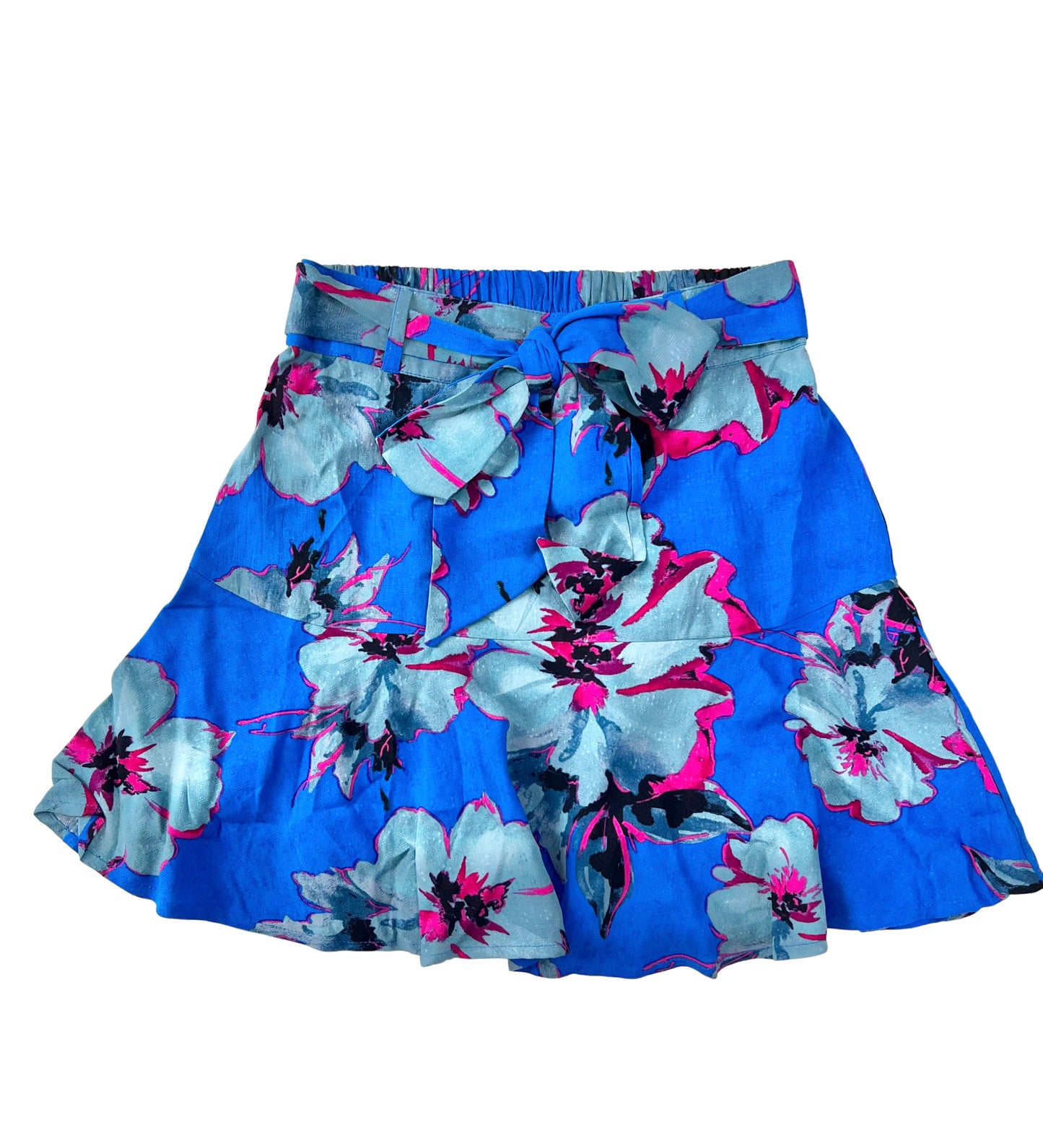 Lapis Blue Tripoli Skirt