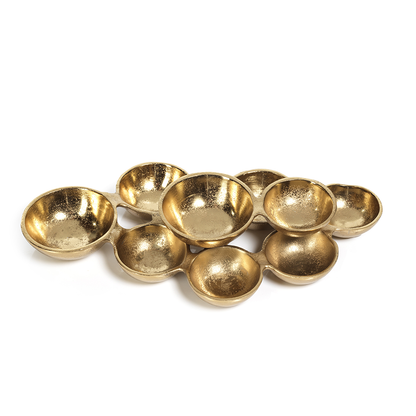 Decorative Gold Small Cluster Bowls