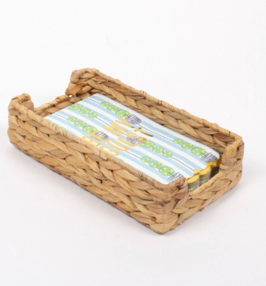Natural Guest Towel Tray