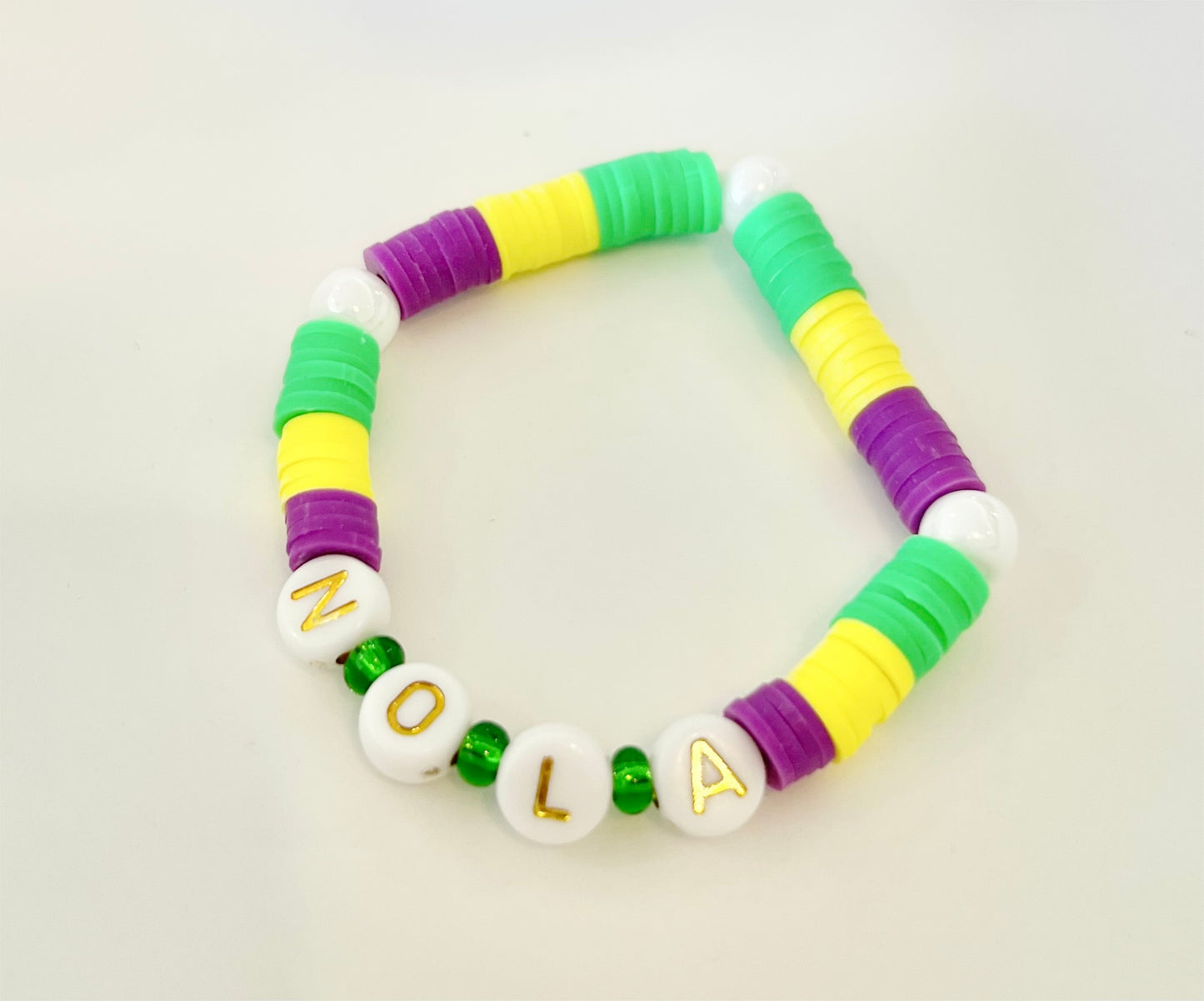 Mardi Gras Kids Bracelets
