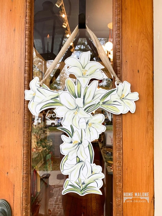 Easter Lily Door Hanger
