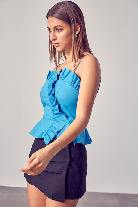 Ruffle Strappy Top