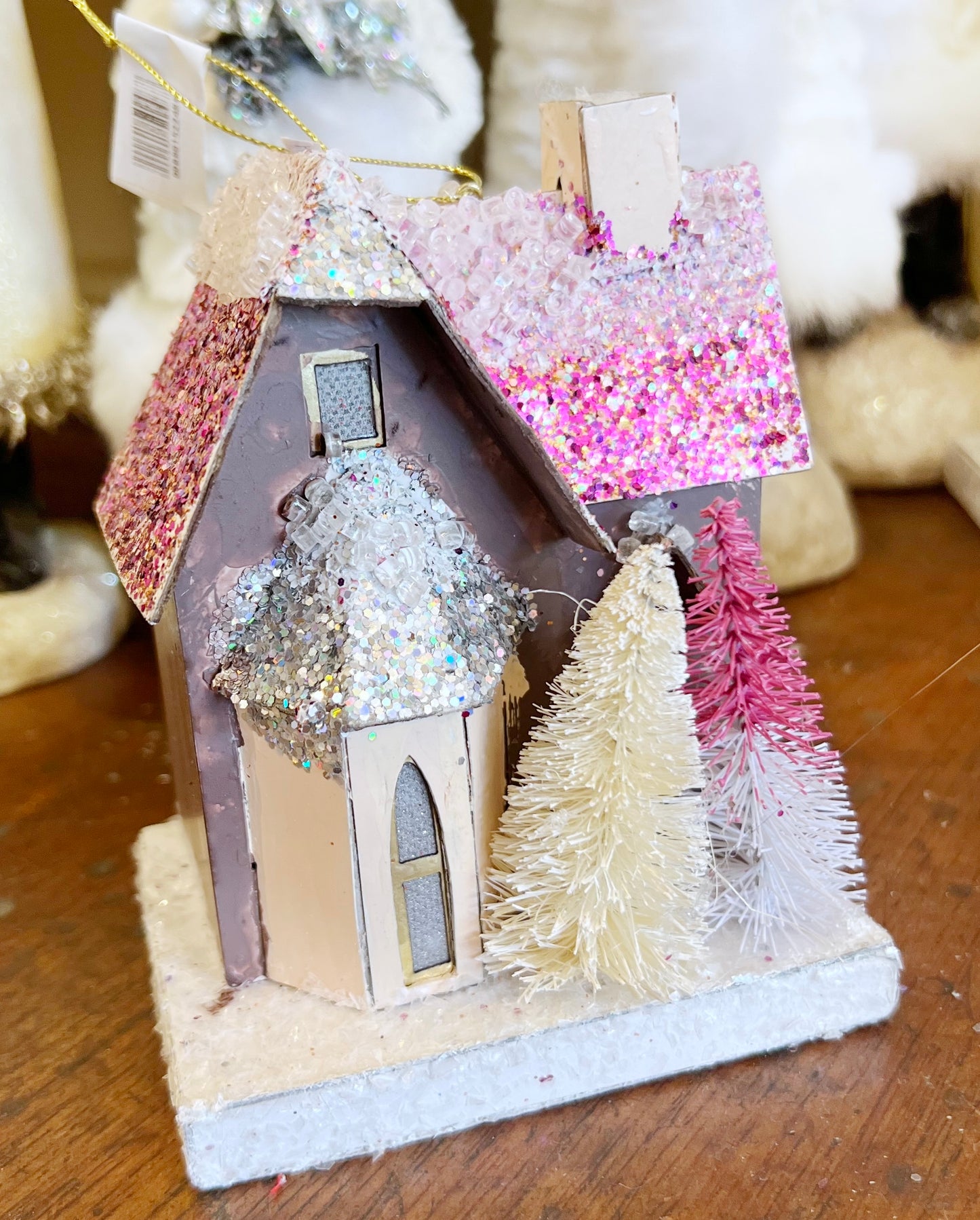 Mini Wintertide Glitter House