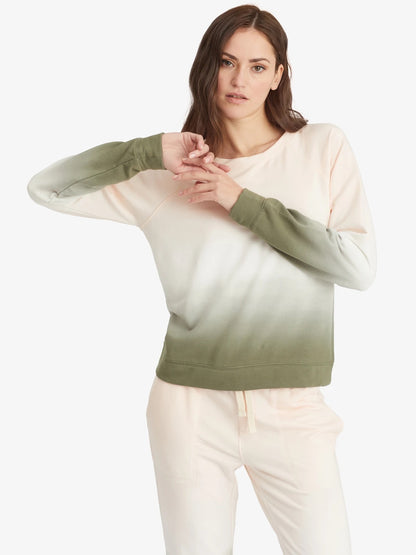 Lotus/Green Ombre Sweatshirt
