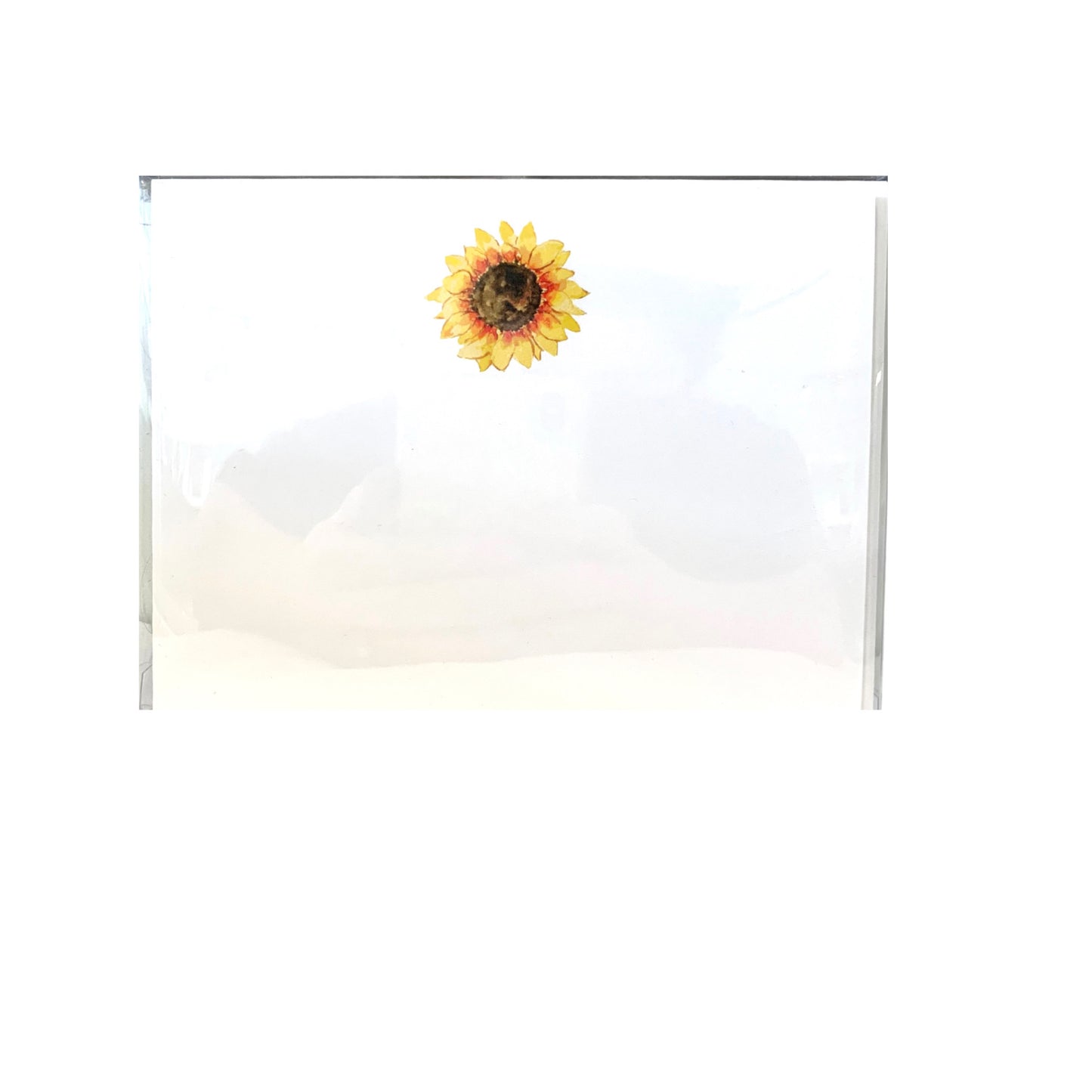 Sunflower 8 Flat Cards w/ Envelopes