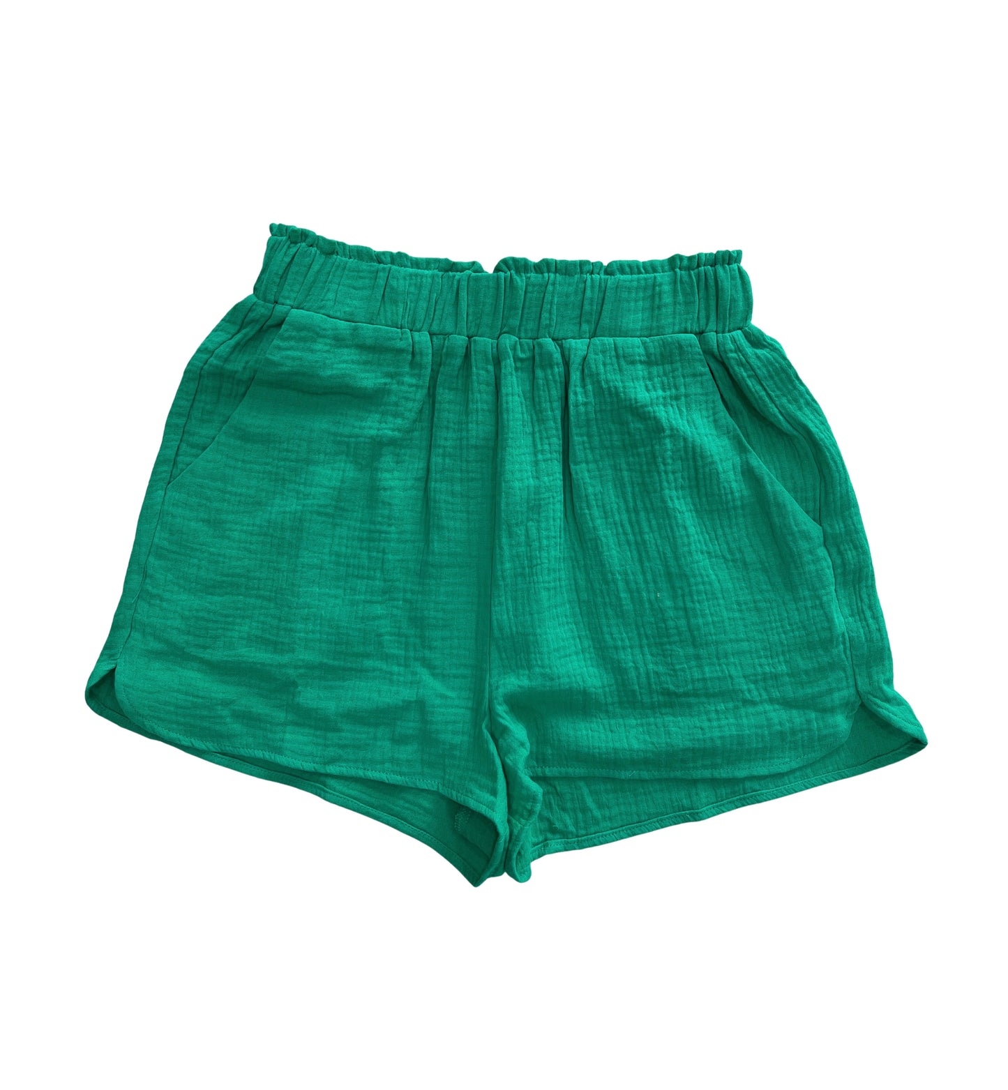 Green Pocket Shorts