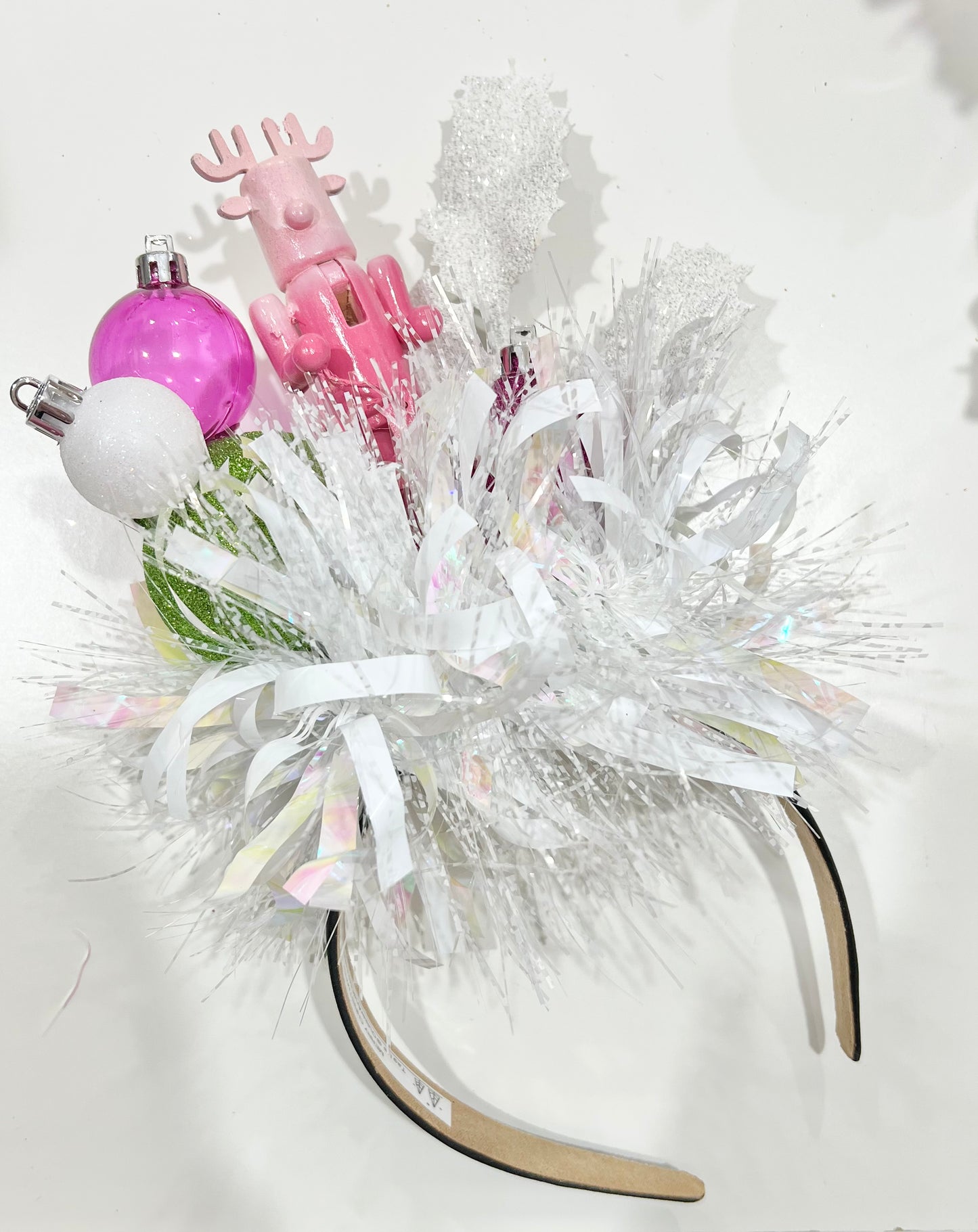 Ornaments Pink Reindeer Headpiece