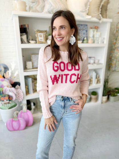 Good Witch Pink/Pink Sapphire Sweater