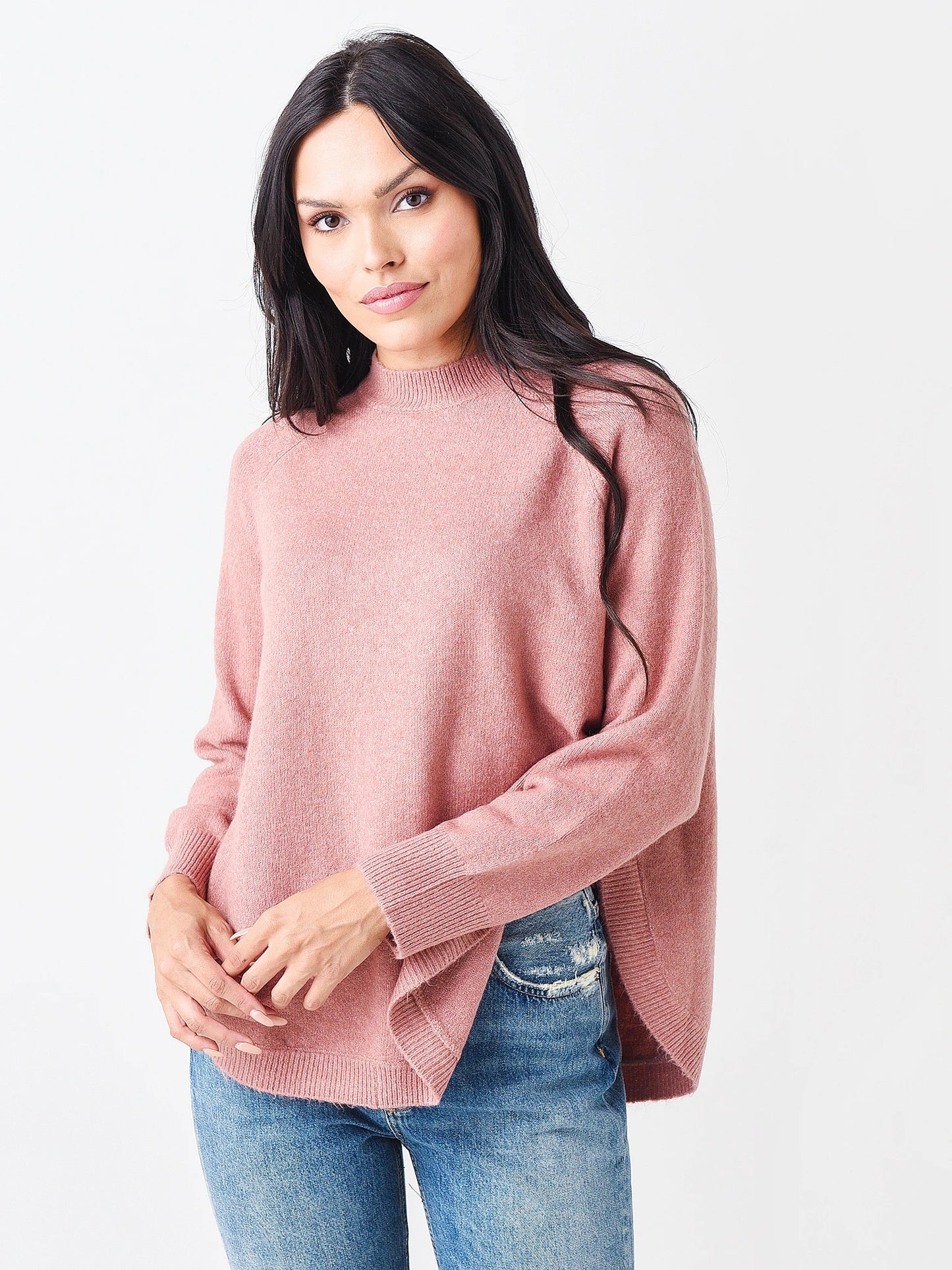 Rose Clay Learning Curve Sweater