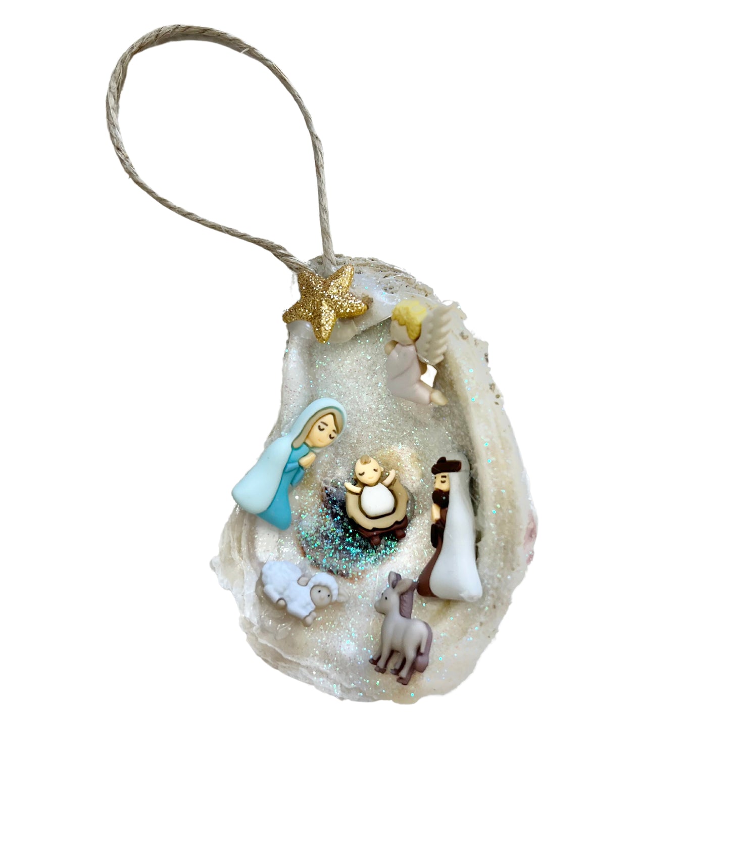 Nativity II Oyster Ornament