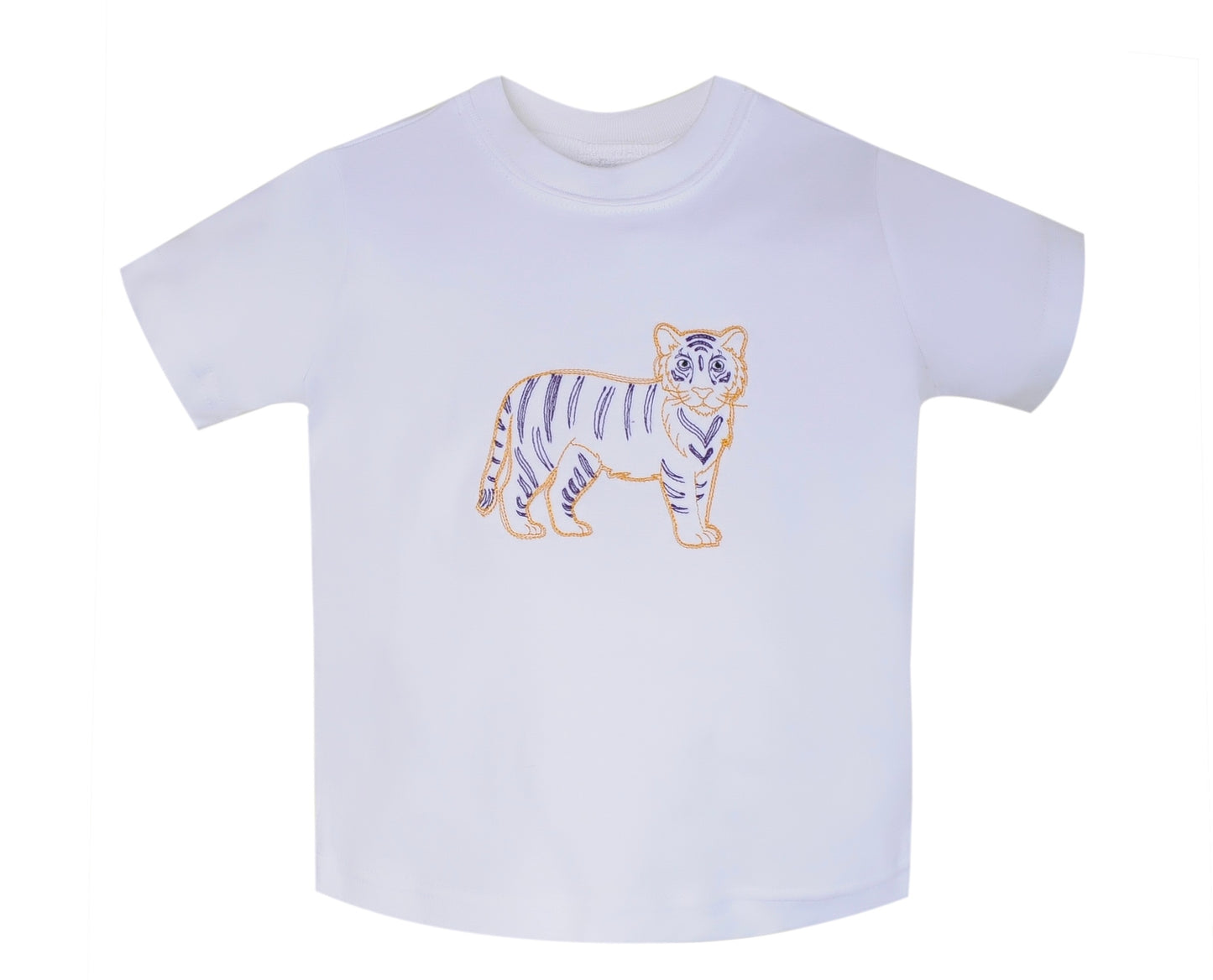 Gold/White Tiger T-Shirt