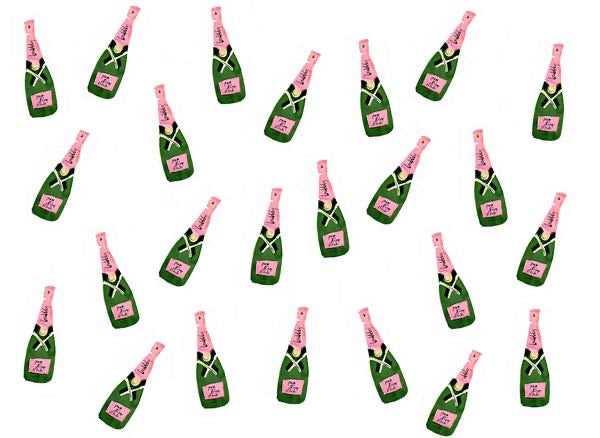 Champagne Bottle PJ Set