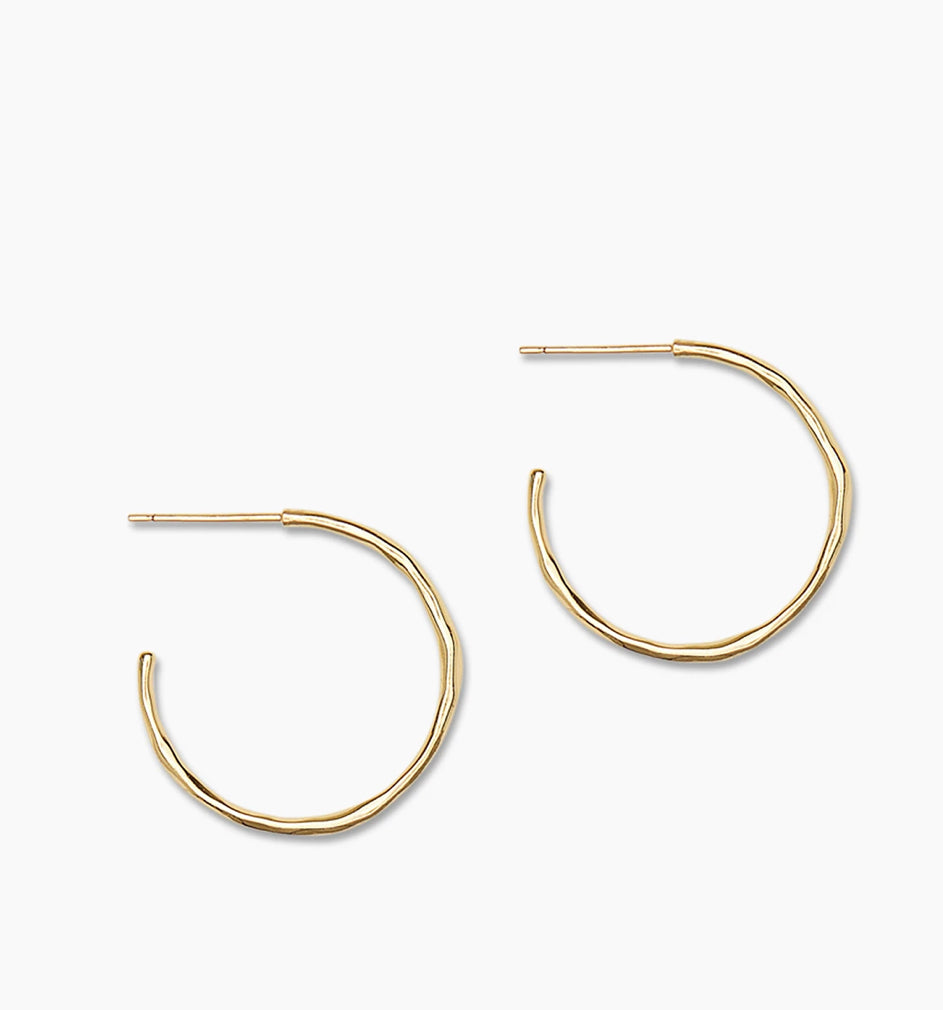 Taner Small Gold Hoops