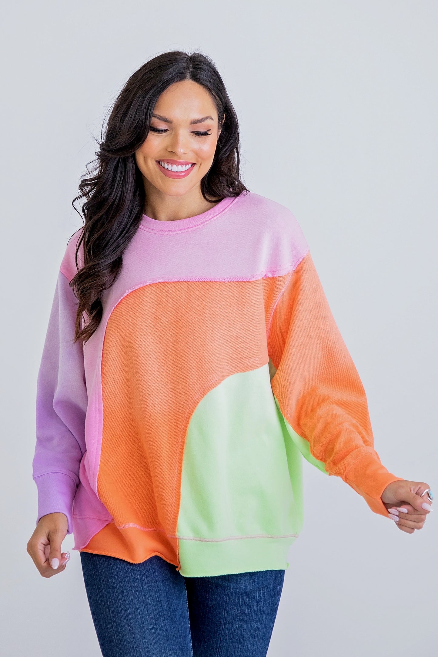 Colorblock Sweatshirt