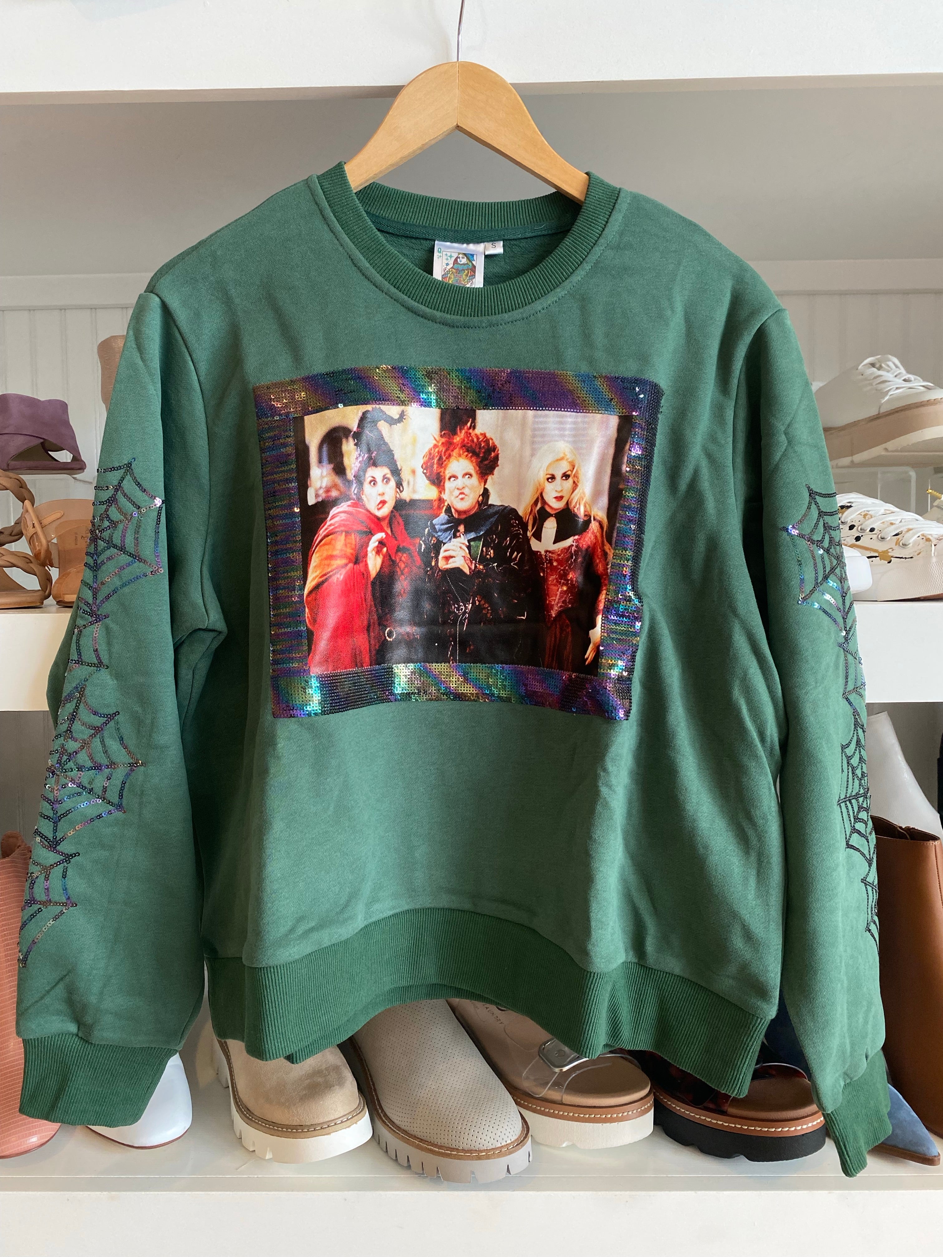 Green Hocus Pocus L/S Sweatshirt – Lucy Rose