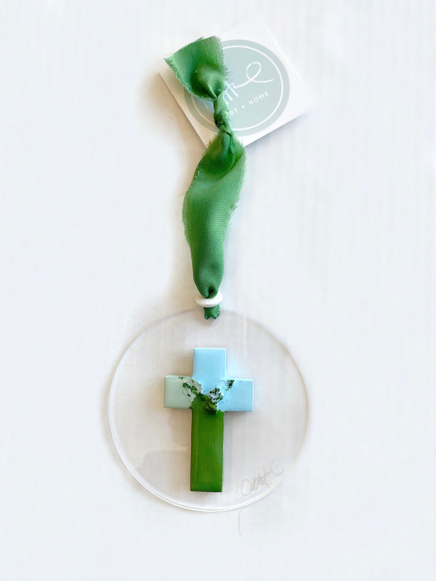 Acrylic Cross Ornament