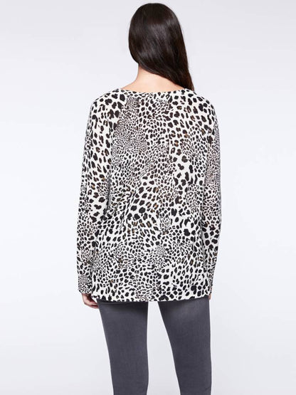 Leopard Crewneck Sweater