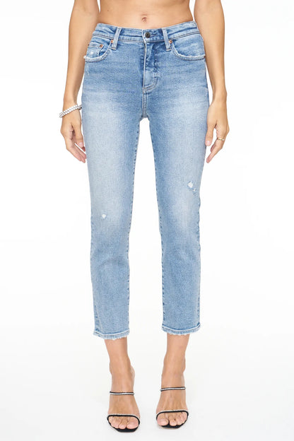 Fremont Monroe Hi Rise Crop Jeans
