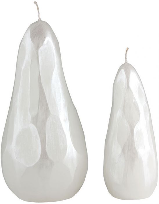 Faceted Pear Candle-Large