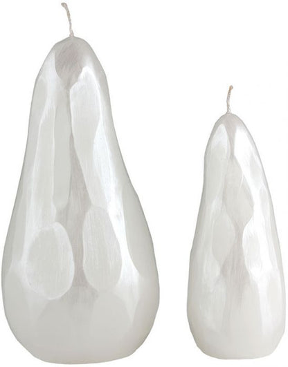 Faceted Pear Candle-Small
